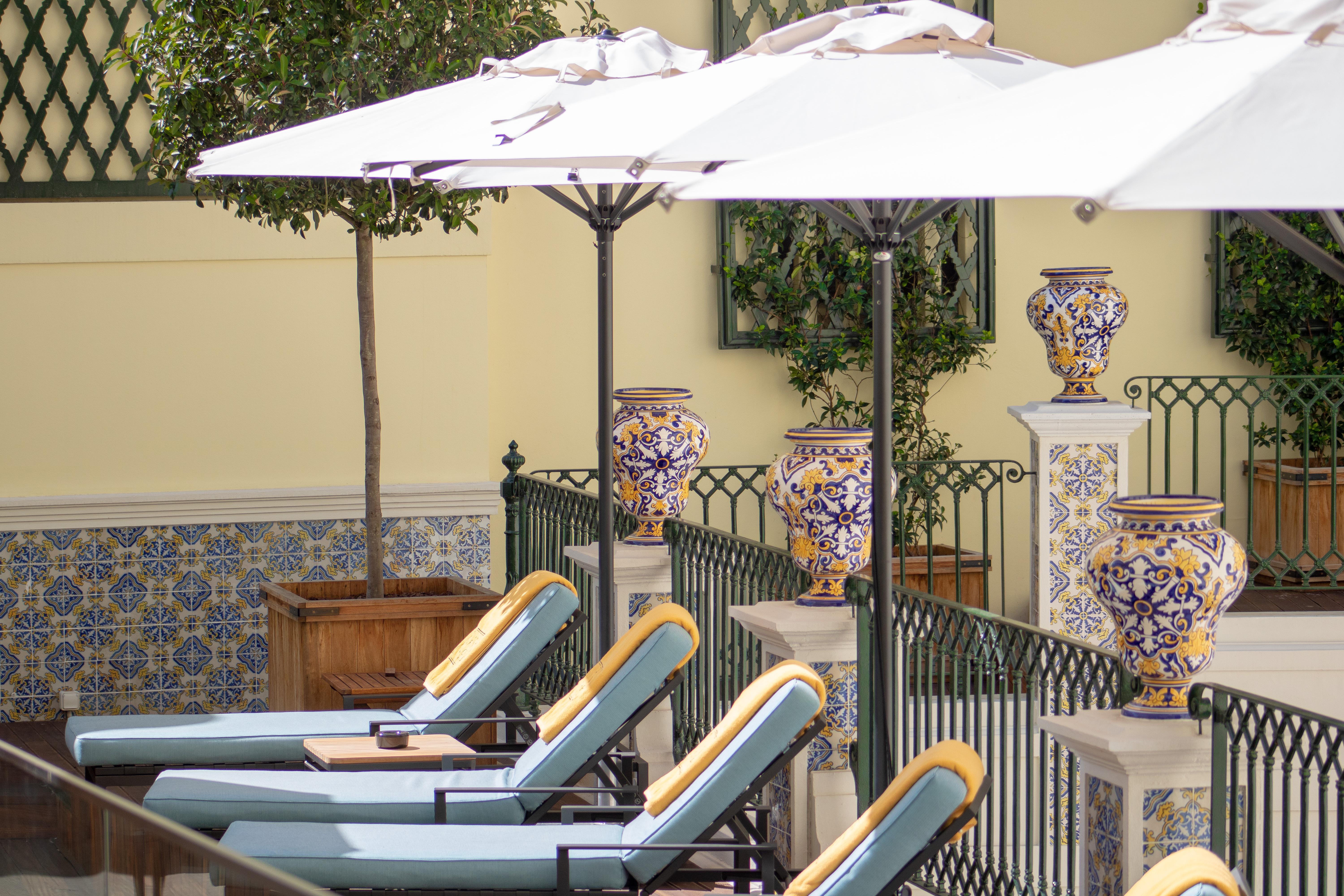 Hospes Infante Sagres Porto - Small Luxury Hotels Of The World מראה חיצוני תמונה The pool at the Hotel