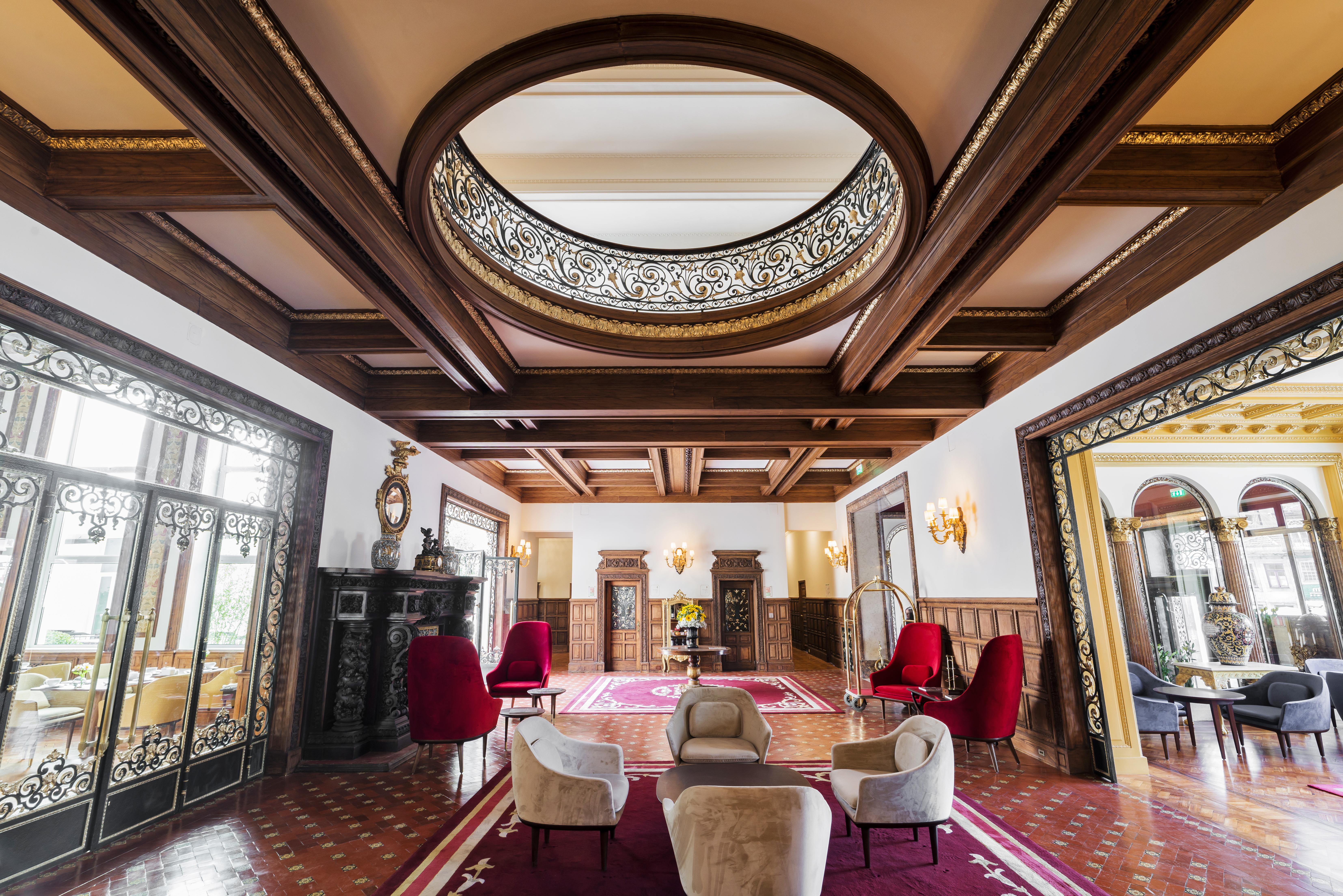 Hospes Infante Sagres Porto - Small Luxury Hotels Of The World מראה חיצוני תמונה Lobby
